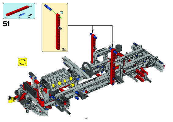 Istruzioni per la Costruzione - LEGO - 8258 - Crane Truck: Page 1