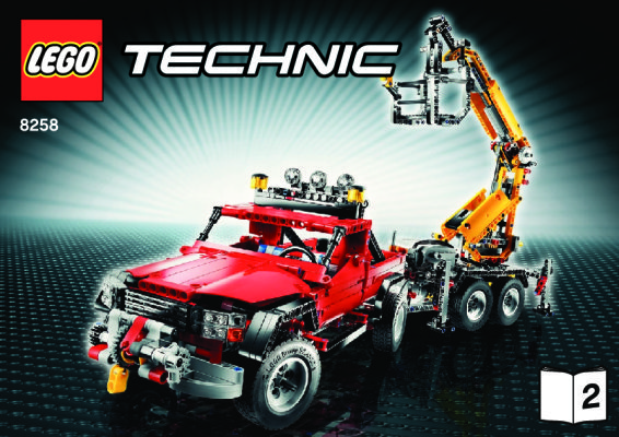 Istruzioni per la Costruzione - LEGO - 8258 - Crane Truck: Page 1