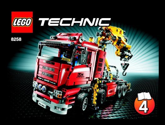 Istruzioni per la Costruzione - LEGO - 8258 - Crane Truck: Page 1