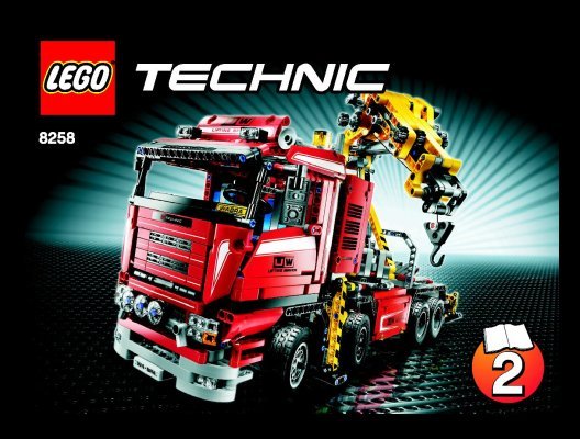 Istruzioni per la Costruzione - LEGO - 8258 - Crane Truck: Page 1