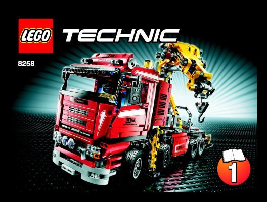 Istruzioni per la Costruzione - LEGO - 8258 - Crane Truck: Page 1