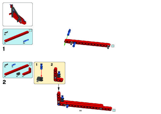 Istruzioni per la Costruzione - LEGO - 8258 - Crane Truck: Page 1