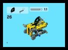 Istruzioni per la Costruzione - LEGO - 8259 - Mini Bulldozer: Page 6