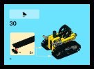 Istruzioni per la Costruzione - LEGO - 8259 - Mini Bulldozer: Page 10