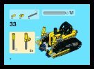 Istruzioni per la Costruzione - LEGO - 8259 - Mini Bulldozer: Page 18