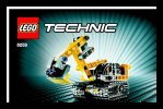 Istruzioni per la Costruzione - LEGO - 8259 - Mini Bulldozer: Page 1