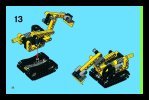 Istruzioni per la Costruzione - LEGO - 8259 - Mini Bulldozer: Page 22