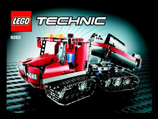 Istruzioni per la Costruzione - LEGO - 8263 - Snow Groomer: Page 1