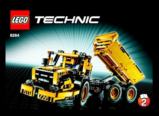 Istruzioni per la Costruzione - LEGO - 8264 - HAULER: Page 1