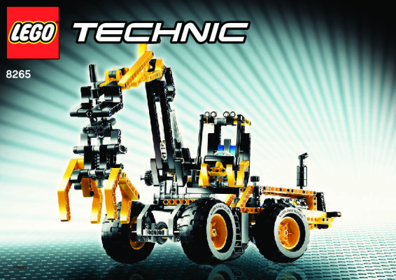 Istruzioni per la Costruzione - LEGO - 8265 - Front Loader: Page 1