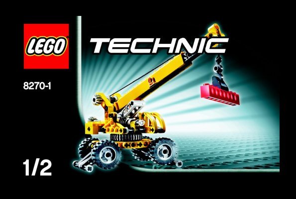 Istruzioni per la Costruzione - LEGO - 8270 - Rough Terrain Crane: Page 1