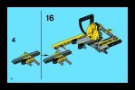 Istruzioni per la Costruzione - LEGO - 8271 - Wheel Loader: Page 16