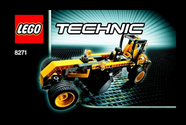 Istruzioni per la Costruzione - LEGO - 8271 - Wheel Loader: Page 1