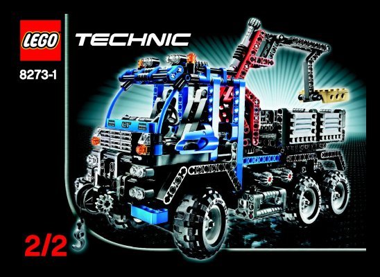 Istruzioni per la Costruzione - LEGO - 8273 - Off-Road Truck: Page 1