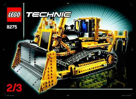 Istruzioni per la Costruzione - LEGO - 8275 - Motorized Bulldozer: Page 1