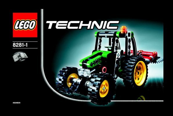 Istruzioni per la Costruzione - LEGO - 8281 - Mini Tractor: Page 1