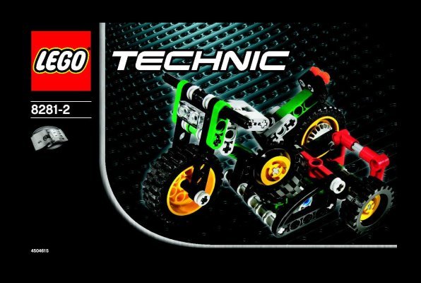 Istruzioni per la Costruzione - LEGO - 8281 - Mini Tractor: Page 1