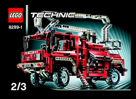 Istruzioni per la Costruzione - LEGO - 8289 - Fire Truck: Page 1