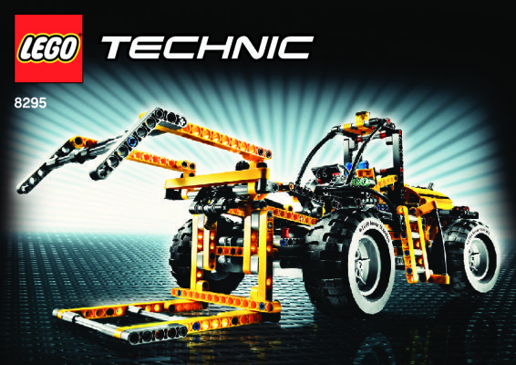 Istruzioni per la Costruzione - LEGO - 8295 - Telescopic Handler: Page 1