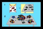 Istruzioni per la Costruzione - LEGO - 8296 - Dune Buggy: Page 2