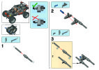 Istruzioni per la Costruzione - LEGO - 8297 - Off Roader: Page 3