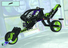 Istruzioni per la Costruzione - LEGO - 8305 - Duel Bikes: Page 46