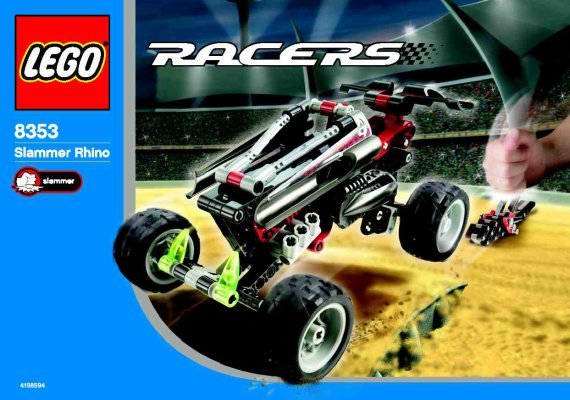 Istruzioni per la Costruzione - LEGO - 8353 - Slammer Rhino: Page 1