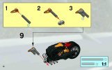 Istruzioni per la Costruzione - LEGO - 8355 - Hot Blaster Bike: Page 10