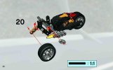 Istruzioni per la Costruzione - LEGO - 8355 - Hot Blaster Bike: Page 22