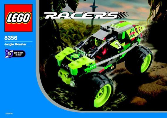 Istruzioni per la Costruzione - LEGO - 8356 - Jungle Monster: Page 1