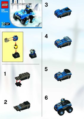 Istruzioni per la Costruzione - LEGO - 8358 - Off-roader: Page 1