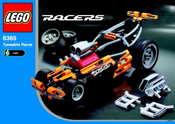 Istruzioni per la Costruzione - LEGO - 8365 - Tuneable Racer: Page 1