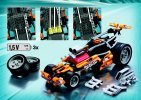 Istruzioni per la Costruzione - LEGO - 8365 - Tuneable Racer: Page 2