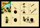 Istruzioni per la Costruzione - LEGO - 8397 - Pirate Survival: Page 1