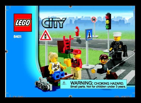 Istruzioni per la Costruzione - LEGO - 8401 - LEGO® City Minifigure Collection: Page 1