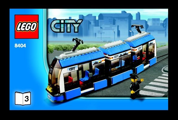 Istruzioni per la Costruzione - LEGO - 8404 - Public Transport: Page 1