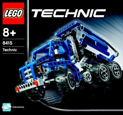 Istruzioni per la Costruzione - LEGO - 8415 - Dump Truck: Page 1