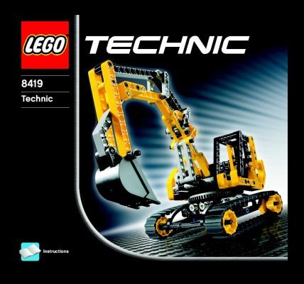 Istruzioni per la Costruzione - LEGO - 8419 - Excavator: Page 1