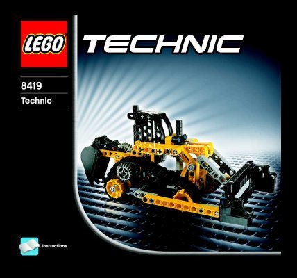 Istruzioni per la Costruzione - LEGO - 8419 - Excavator: Page 1