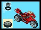 Istruzioni per la Costruzione - LEGO - 8420 - Street Bike: Page 61