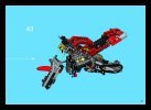 Istruzioni per la Costruzione - LEGO - 8420 - Street Bike: Page 45