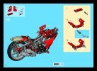 Istruzioni per la Costruzione - LEGO - 8420 - Street Bike: Page 98