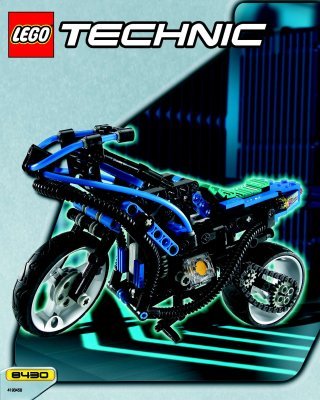 Istruzioni per la Costruzione - LEGO - 8430 - MOTORBIKE: Page 1