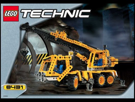 Istruzioni per la Costruzione - LEGO - 8431 - CRANE TRUCK: Page 1