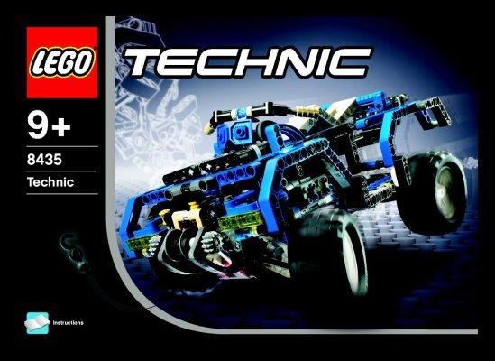 Istruzioni per la Costruzione - LEGO - 8435 - 4WD: Page 1