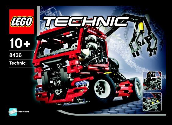 Istruzioni per la Costruzione - LEGO - 8436 - Truck: Page 1