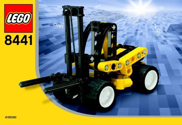 Istruzioni per la Costruzione - LEGO - 8441 - Fork-lift Truck: Page 1