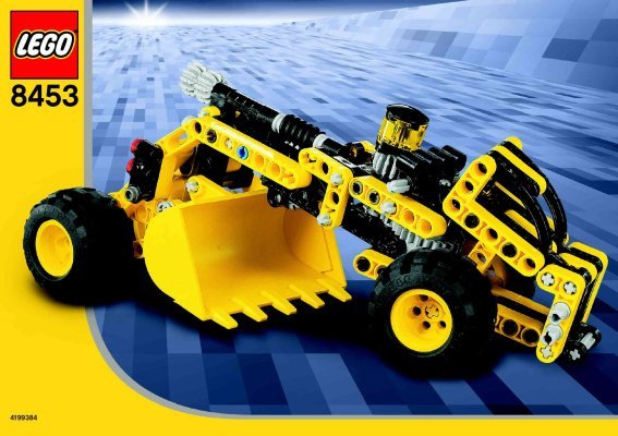 Istruzioni per la Costruzione - LEGO - 8453 - Front End Loader: Page 1