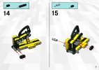 Istruzioni per la Costruzione - LEGO - 8453 - Front End Loader: Page 9