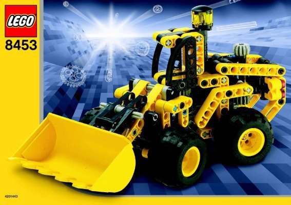 Istruzioni per la Costruzione - LEGO - 8453 - Front End Loader: Page 1